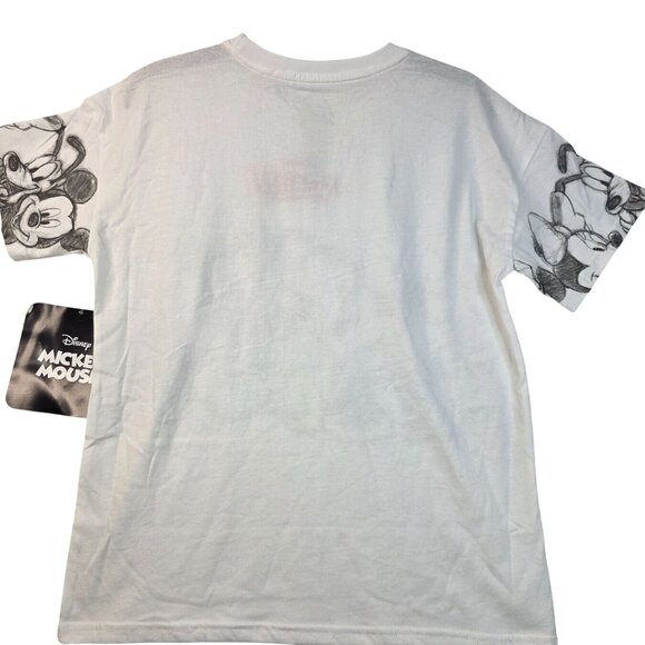 Disney Womens Mickey Mouse and Friends XS Short Sleeve Graphic Tee - Picture 5 of 7